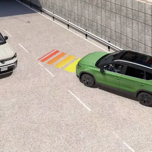 asistente de colision frontal